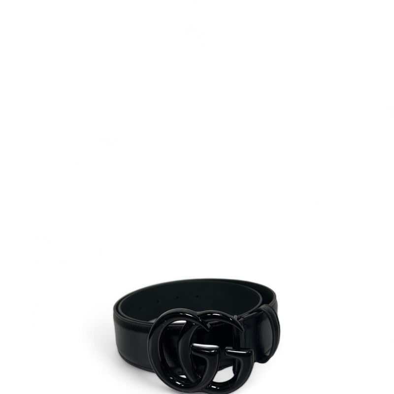 Gucci Marmont Wide, Black, Size: 75

Dimensions:
Buckle: 3W x 2.4H
1.5 belt width

Black leather
Black brass hardware with ceramic effect finishing
Double G buckle