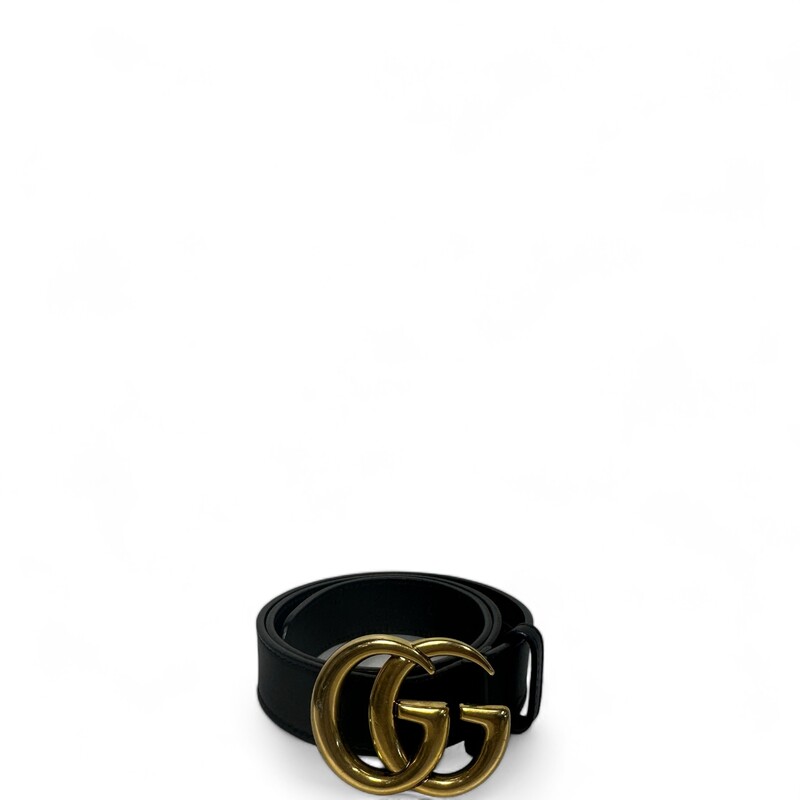 Gucci Marmont Thin
 Black, Size: 70