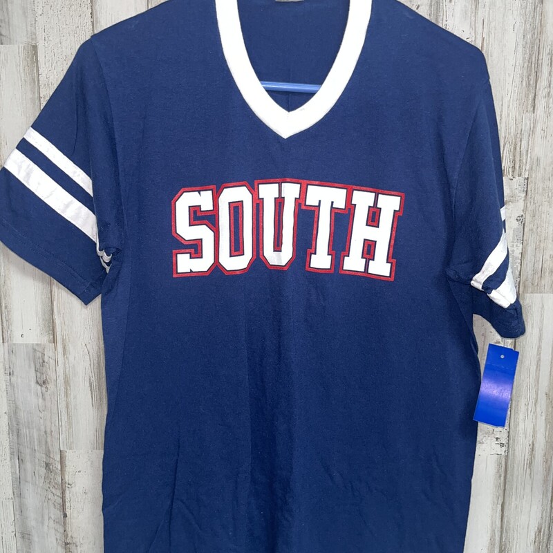 M Navy South Jersey Tee
