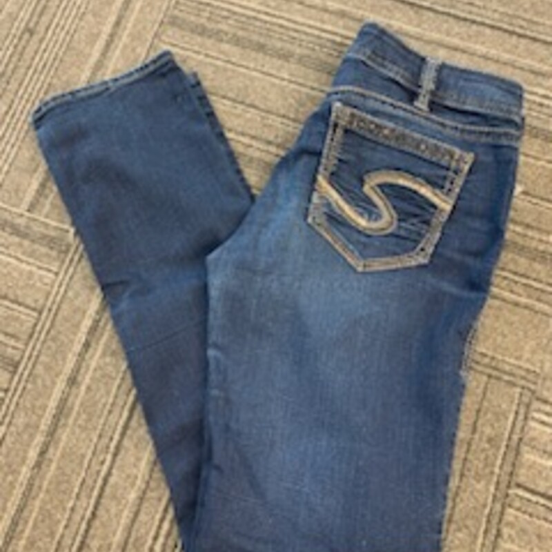 Like New Preloved Condition Suki Straight Jeans, Denim, Size: 31/32