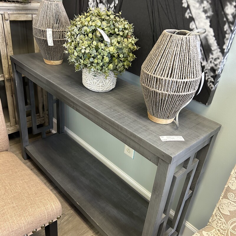 Gray Entry Table