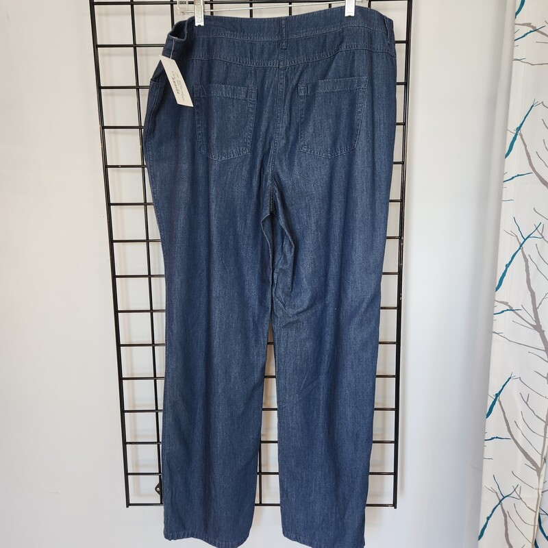Olsen Thin Jeans, Denim, Size: 1X