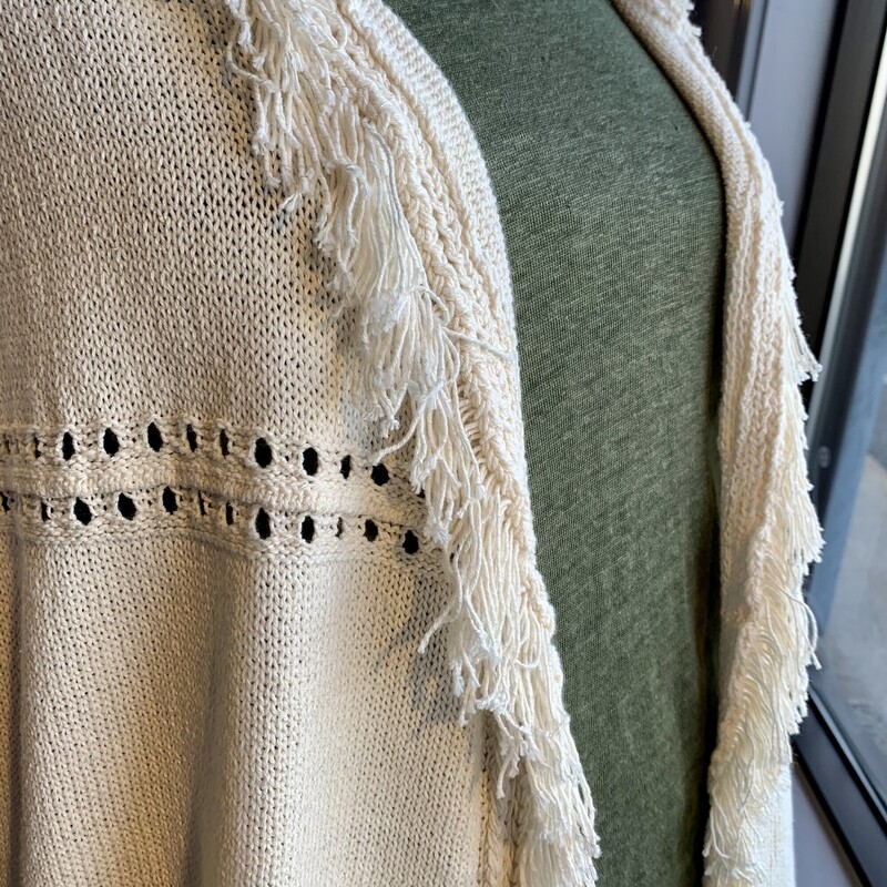 Trendsetter Knitted Cardi,
Colour: Cream,
Size: S / M