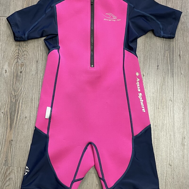 Aqua Sphere Wetsuit, Pink, Size: 10Y