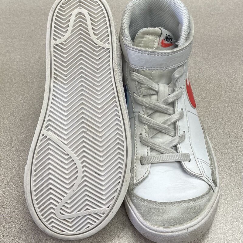 Nike Blazer Mid 77  Shoes, White, Size: 12Y