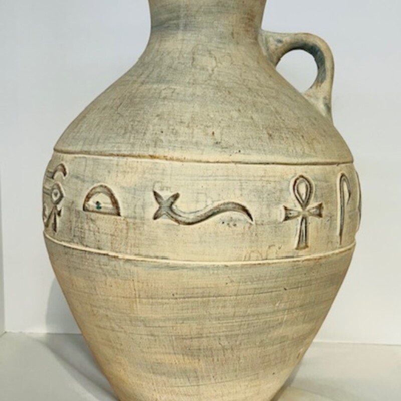 Egyptian Pottery W Handle