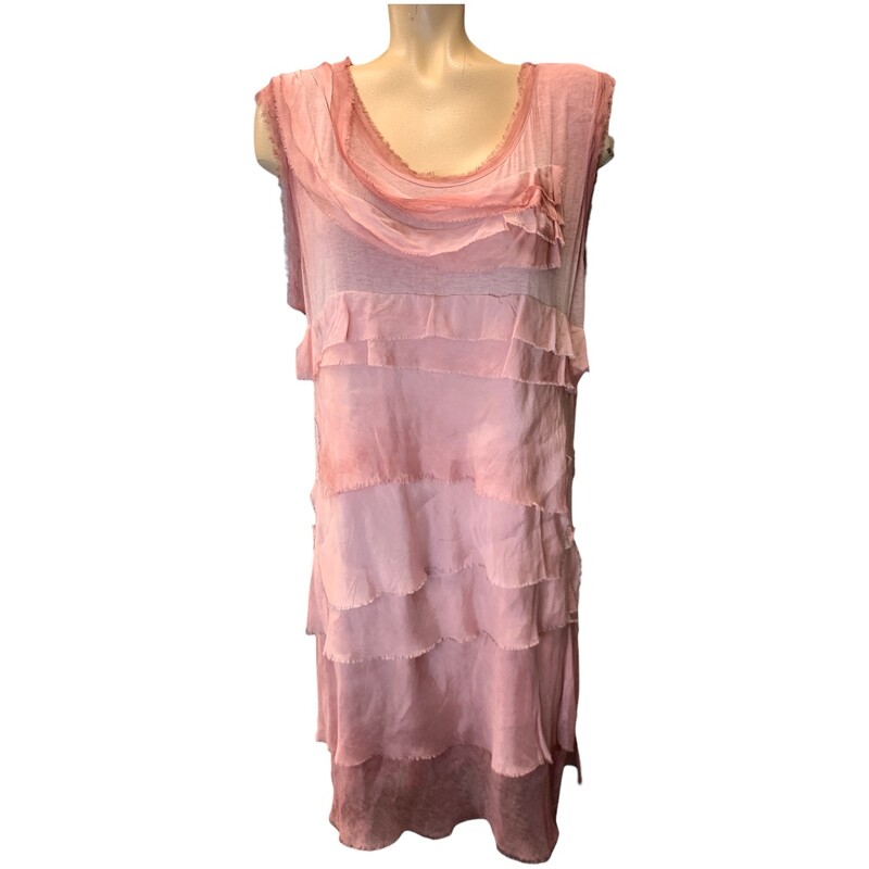 Beyond Capri Italy Dress, Rose, Size: L