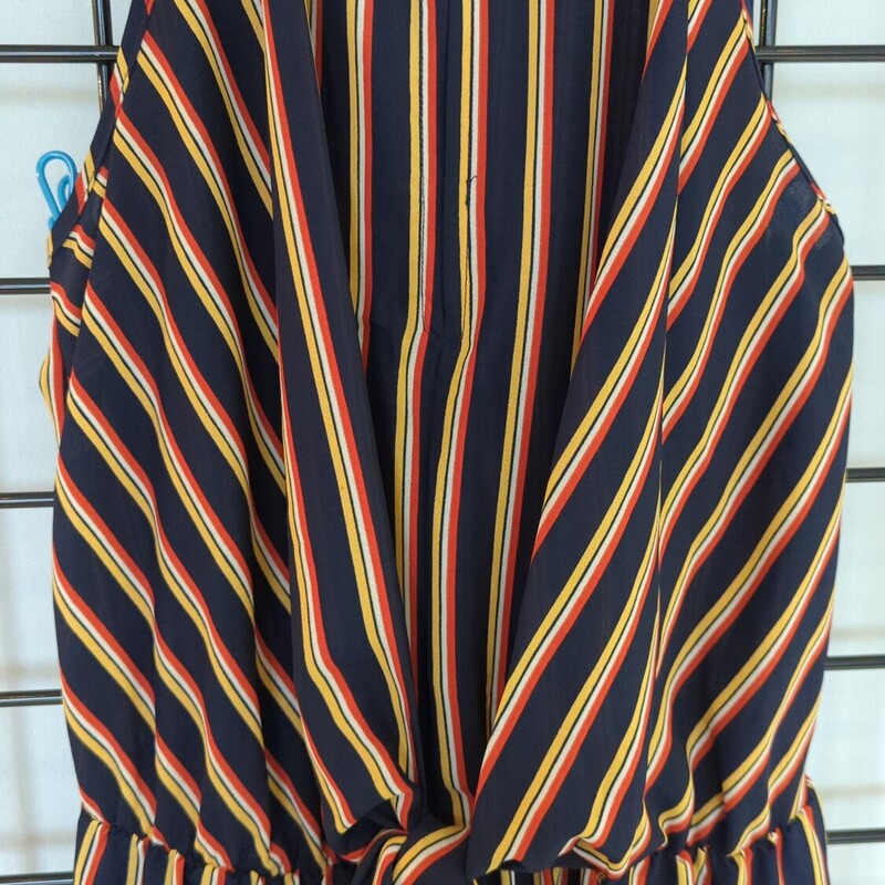 Sienna Sky Jumpsuite, Stripes, Size: S