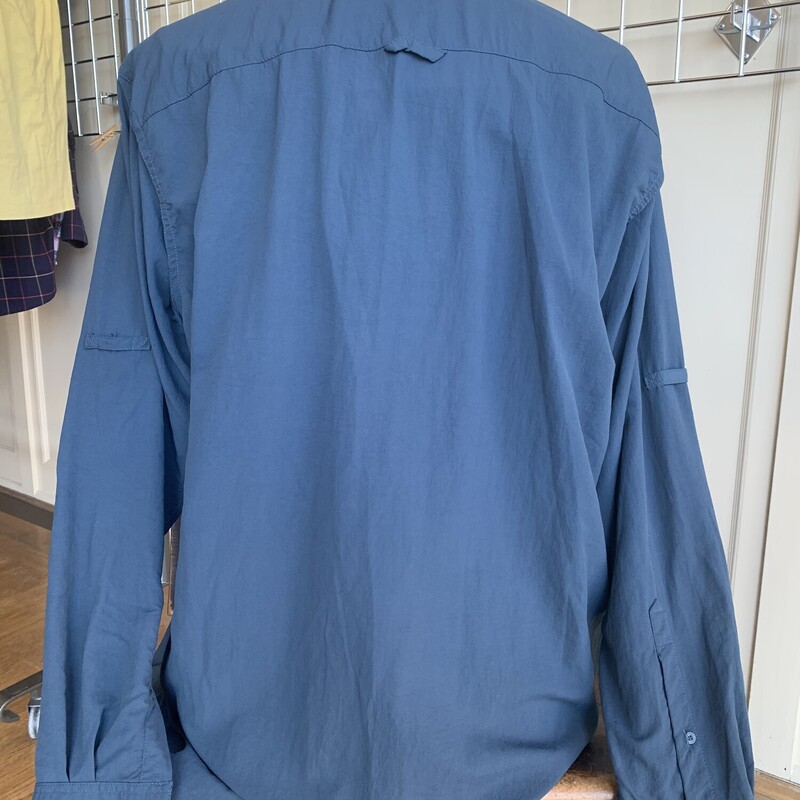 NWT Columbia Button Shirt, Blue, Size: XLAll Sale Are Final<br />
No Returns<br />
<br />
Pick Up In Store<br />
OR<br />
Have It Shipped<br />
<br />
Thanks For Shopping With Us;-)
