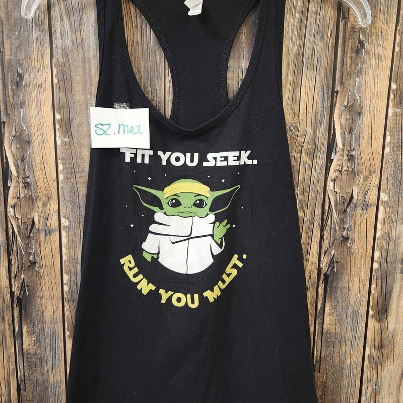 Yoda Fit You Seek Top, Size: Medium
