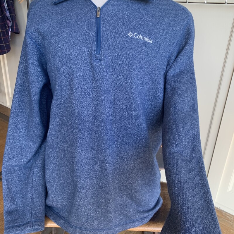 ColumbiaLS1/3ZUSweater, Blue, Size: Large
All Sales are Final
No Returns

Pick up in store within 7 days of purchase
OR
Have It Shipped
Thank You For Shopping With Us:-)