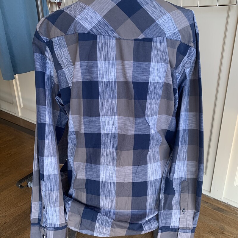 Coastal SnapLS Buttondown, BluPlaid, Size: 2XLAll Sale Are Final
No Returns

Pick Up In Store
OR
Have It Shipped

Thanks For Shopping With Us;-)