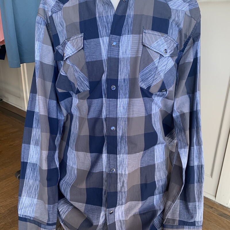 Coastal SnapLS Buttondown, BluPlaid, Size: 2XLAll Sale Are Final
No Returns

Pick Up In Store
OR
Have It Shipped

Thanks For Shopping With Us;-)