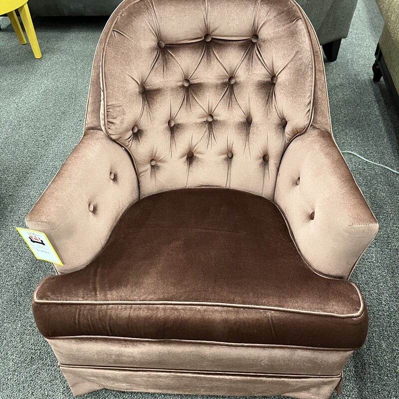 Vintage Pink Swivel Chair