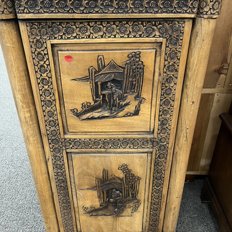 Asian Carved Chest