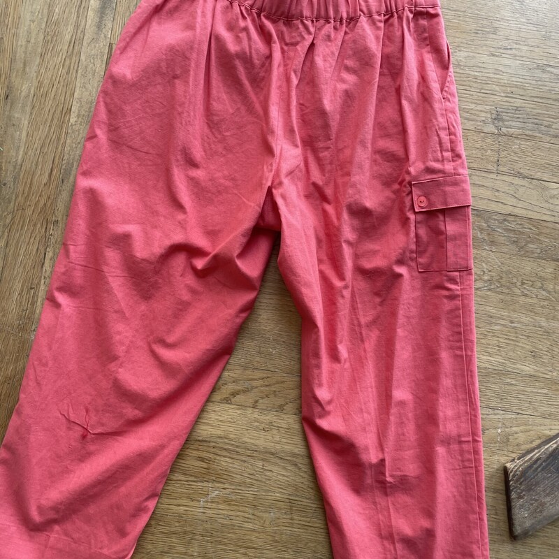 Nwt Sun Moda Linen Blend Capri, Peach, Size: Large<br />
New with tags<br />
All sales final<br />
free instore pickup within 7 days of purchase<br />
shipping available