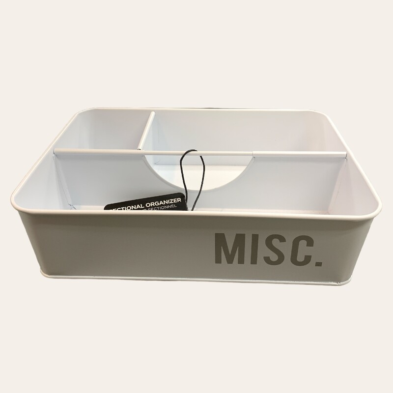 MISC. Tray, White, Size: None
