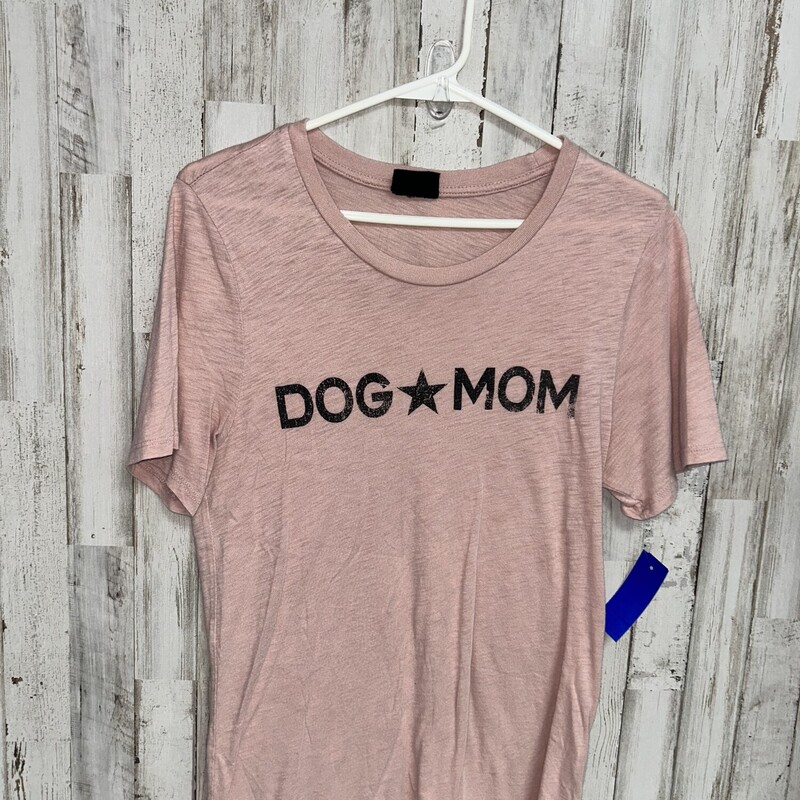 M Dog Mom Pink Tee
