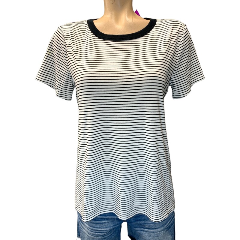 Old Navy, Blk/whit, Size: L