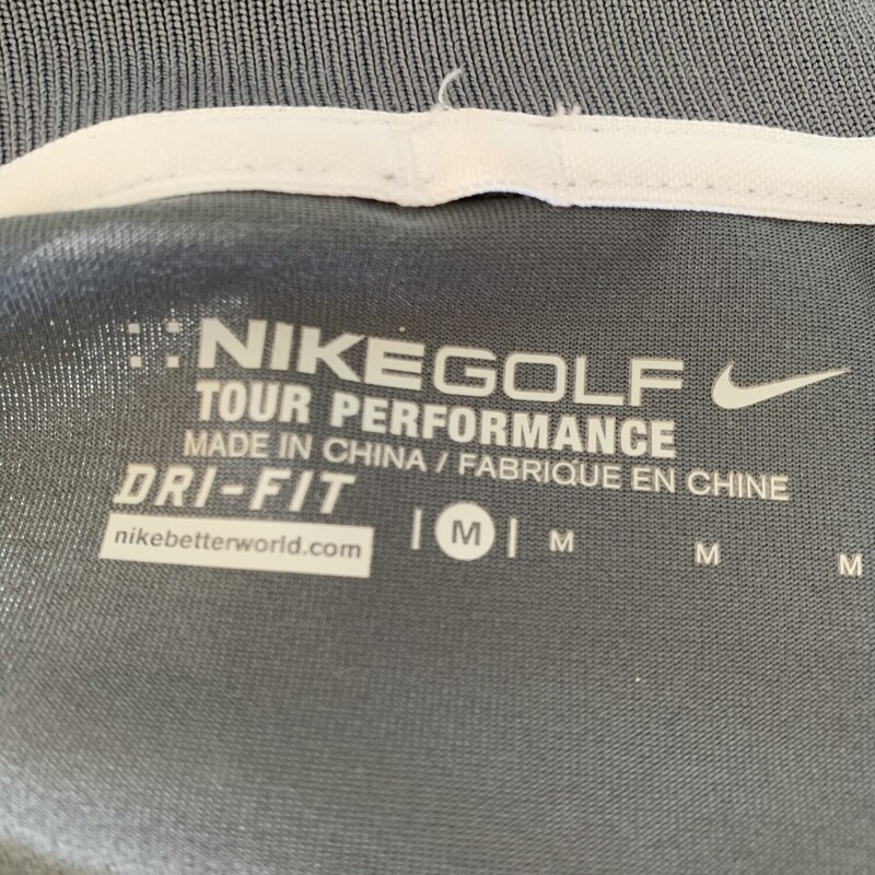 NikeGolfPolo, Gray, Size: MediumAll Sales Are Final<br />
No Returns<br />
<br />
Pick Up In Store<br />
Or<br />
Have It Shipped<br />
Thank You FOr SHopping With Us :-)