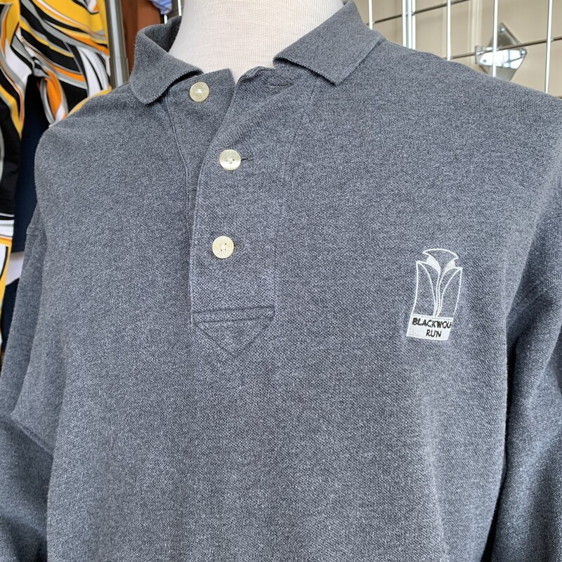 Black Wolf Run LS Polo, Gray, Size: XLAll Sales Are Final<br />
No Returns<br />
<br />
Pick Up In Store<br />
Or<br />
Have It Shipped<br />
Thank You FOr SHopping With Us :-)