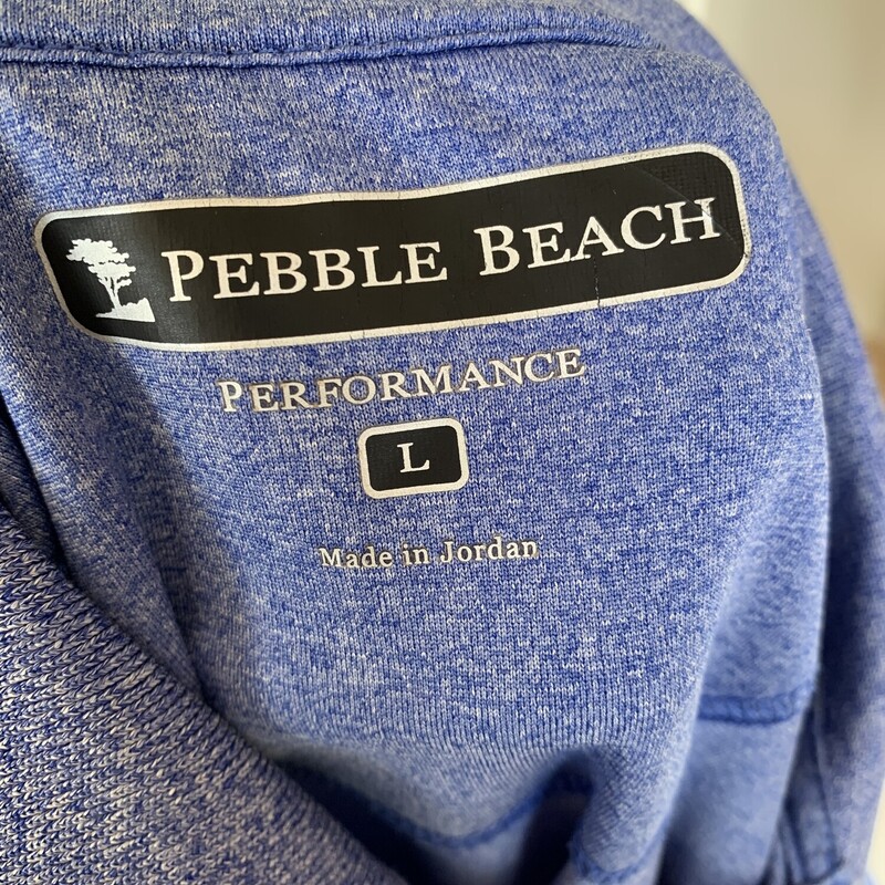 Pebble Beach Crew Neck, Blue, Size: LargeAll Sales Are Final<br />
No Returns<br />
<br />
Pick Up In Store<br />
Or<br />
Have It Shipped<br />
Thank You FOr SHopping With Us :-)