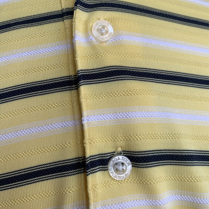 PGA Tour Polo, Yellow, Size: XLAll Sales Are Final
No Returns

Pick Up In Store
Or
Have It Shipped
Thank You FOr SHopping With Us :-)