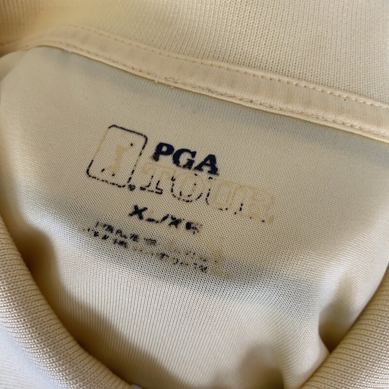 PGA Tour Polo, Yellow, Size: XLAll Sales Are Final<br />
No Returns<br />
<br />
Pick Up In Store<br />
Or<br />
Have It Shipped<br />
Thank You FOr SHopping With Us :-)