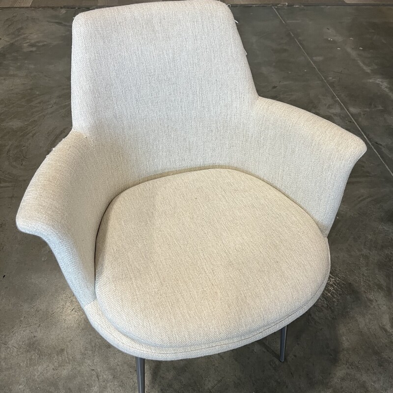 West Elm 4pc Wht Chairs