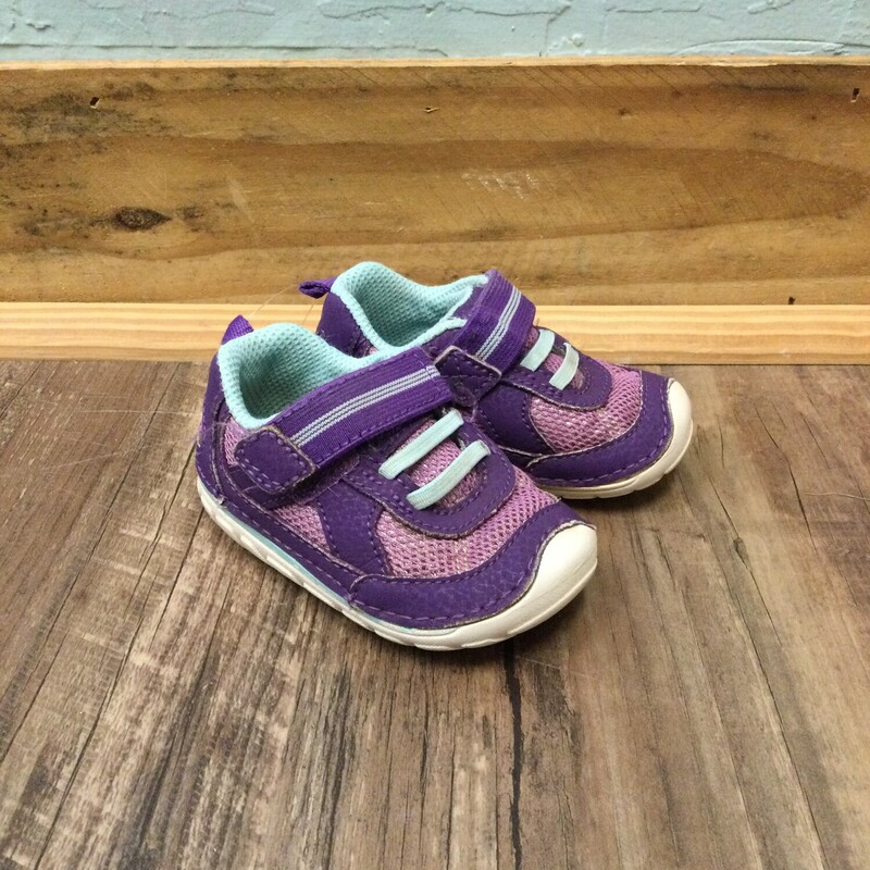 StrideRite Baby Flex Snea, Purple, Size: Shoes 3.5