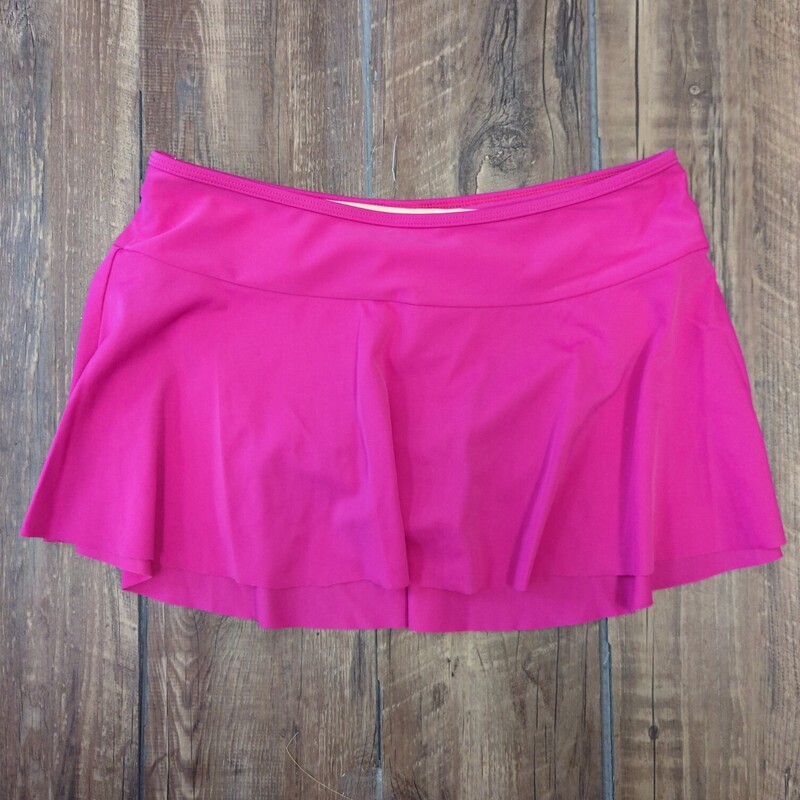 Lands End Pink Swim Skirt, Pink, Size: Youth XL