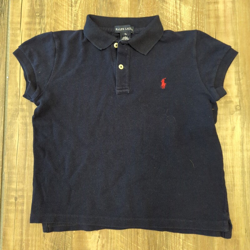Ralph Lauren Polo Blu/red, Blue, Size: Youth XL