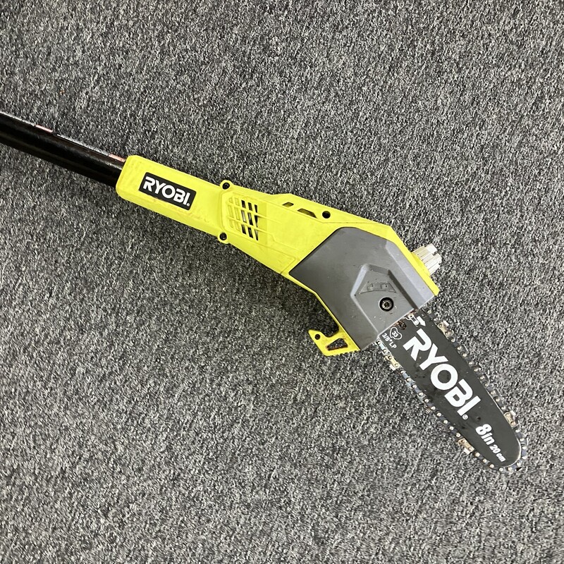 Cordless Pole Saw, Ryobi,  18V One+<br />
(tool only)<br />
<br />
8in chain