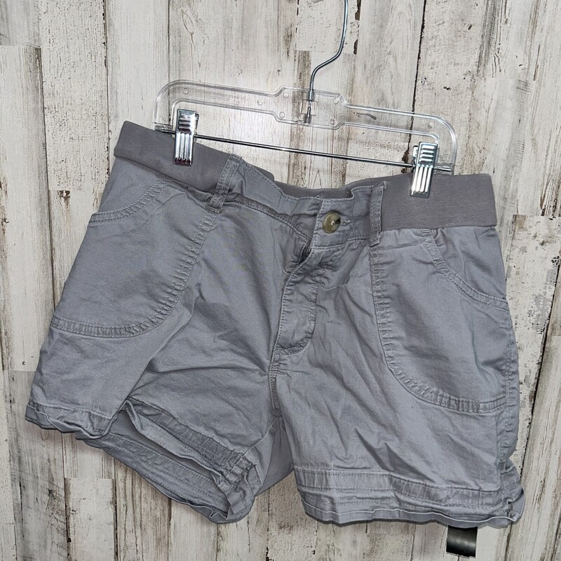 Sz12 Grey Button Shorts