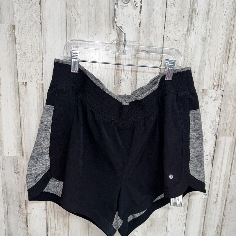 XL Black Heathered Shorts