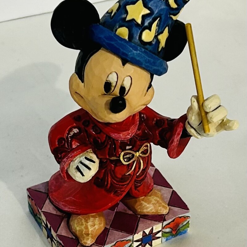Mickey Mouse Fantasia Jim Shore
Red Blue Black
Size: 2 x 4H