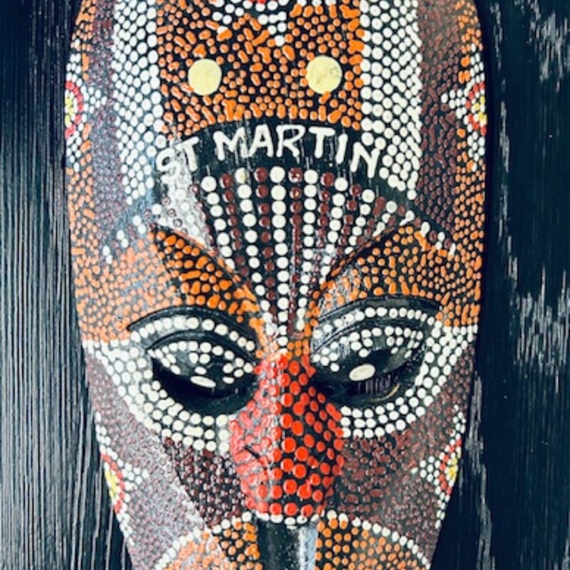 Wood Dot St Martin Mask