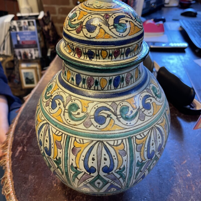 Moroccan H.p. Jar, None, Size: None