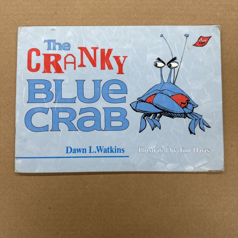 The Cranky Blue Crab, Size: Back, Item: Paper