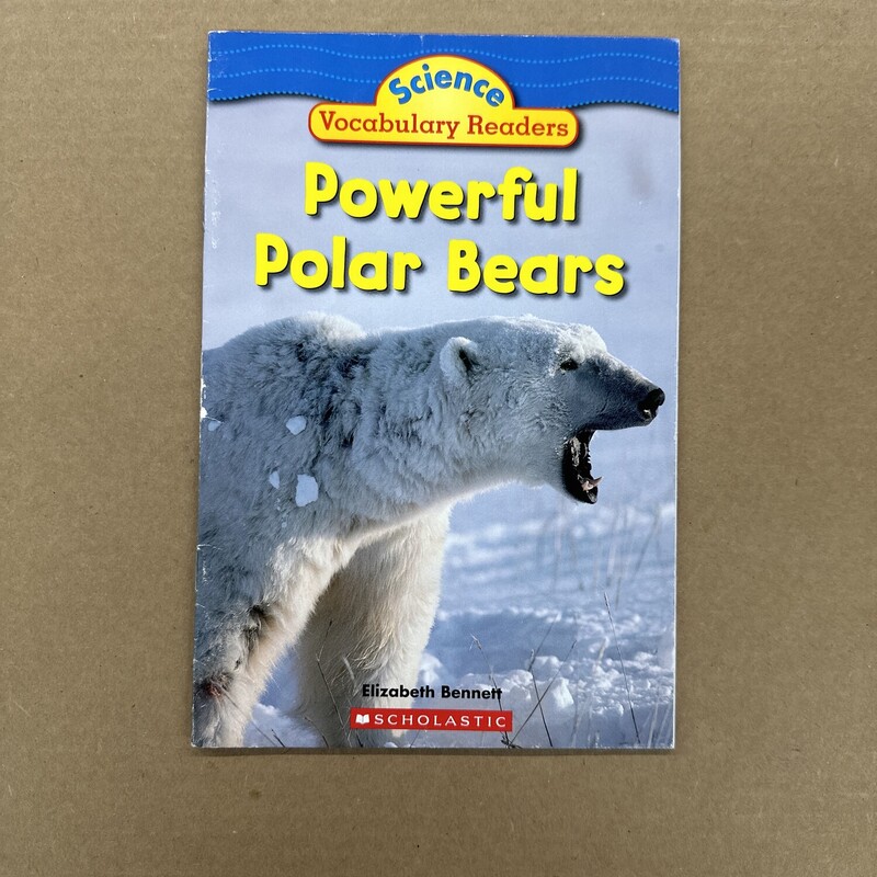 Powerful Polar Bears, Size: Back, Item: Paper
