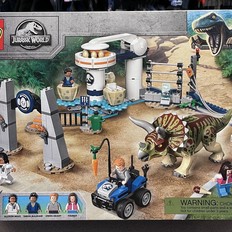 Lego Jurassic World 75937 Size 7Y+

Includes Booklet
All action figure Complete
Pre-owned
AS IS