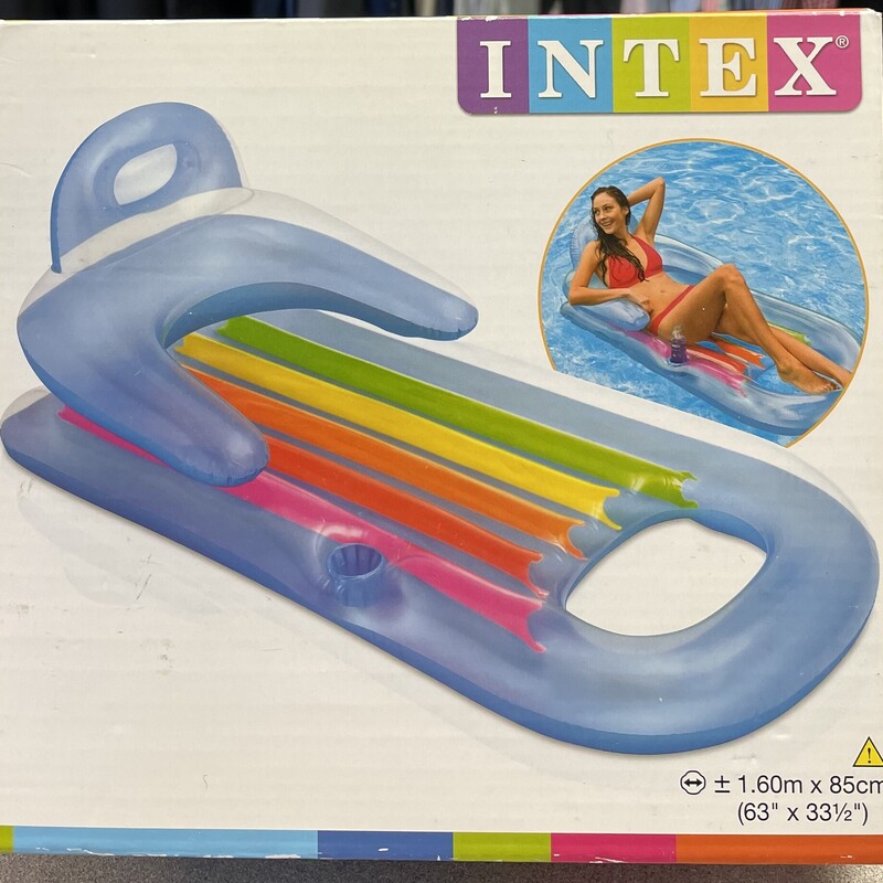Intex Pool Lounger, Multi, Size: NEW!