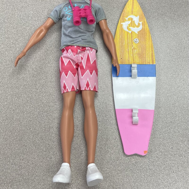 Barbie Ken Doll, Multi, Size: 12 Inch
