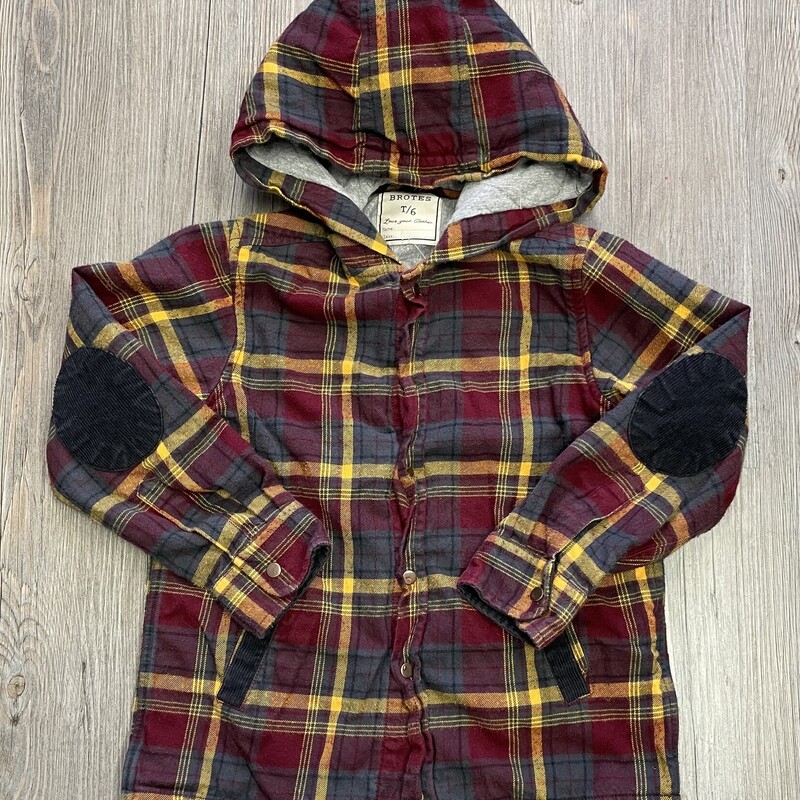 Brotes Lined  Jacket, Multi, Size: 6Y