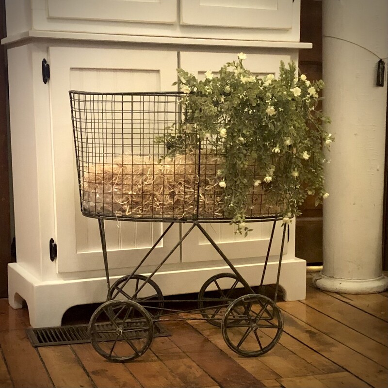 Vintage Wire Cart