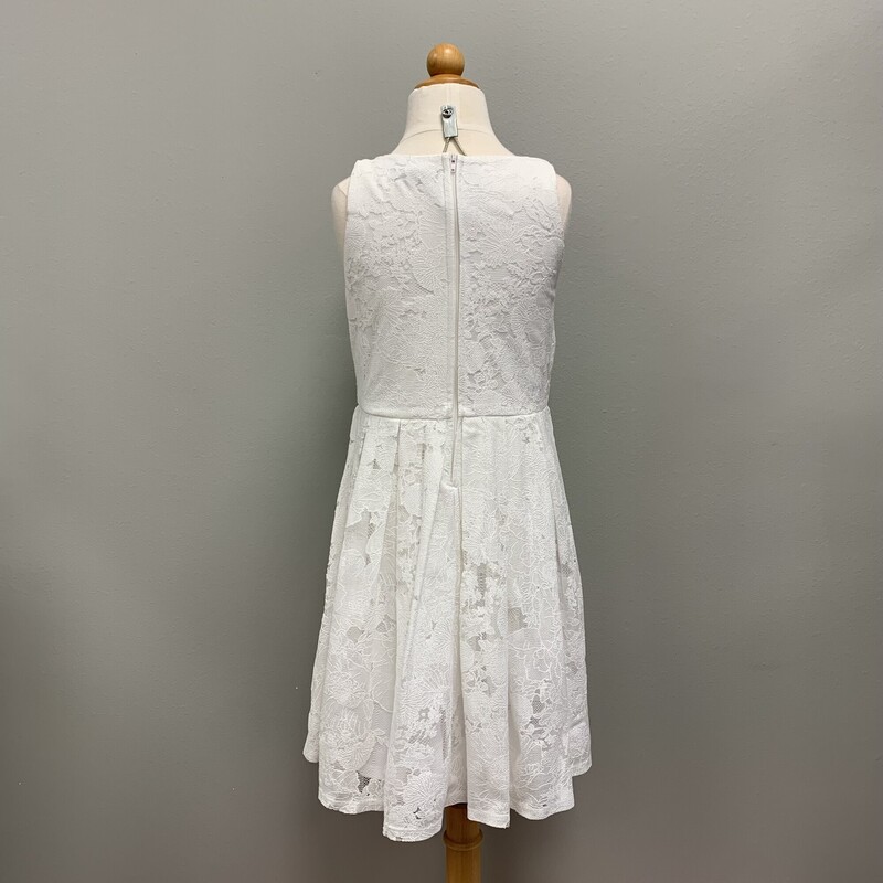 New cotton/poly lace fit & flare dress with full lining