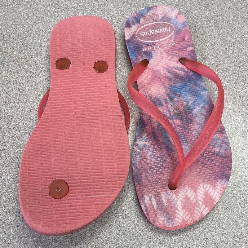 Havaianas Flip Flop, Multi, Size: 2Y