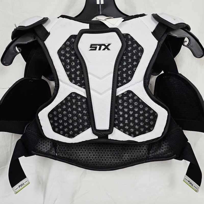 Pre-owned STX Cell V Lacrosse Shoulder Pads, Size: M