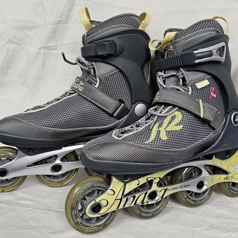 Pre-owned K2 Andra Womens Inline Skates, Size: 10, Looks New!