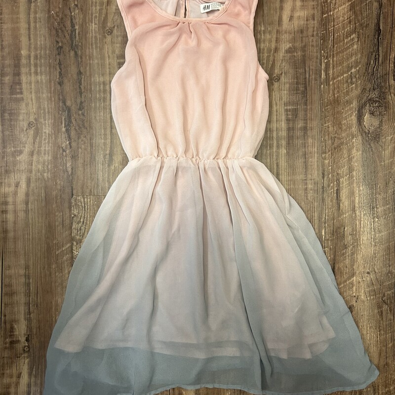H&M Ombre Midi Dress, Blush, Size: Youth S